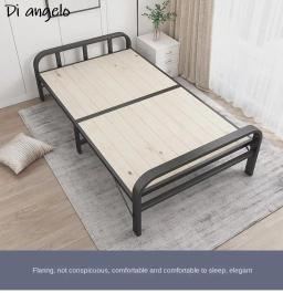 Cama dobrável portátil para adultos, soneca dobrável, cama de escolta retrátil, mobília doméstica simples, instalação gratuita - Image 5