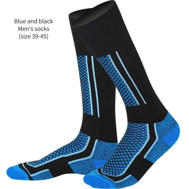 Meias de Esqui Térmicas de Inverno para Homens e Mulheres - Conforto e Calor Superior