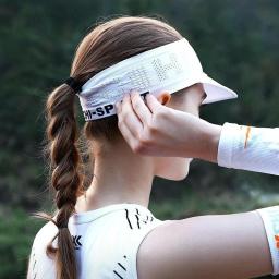 Boné viseira de verão para homens e mulheres, chapéu sol, respirável, absorção de suor, esportes ao ar livre, corrida, tênis, faixa de cabelo - Image 5
