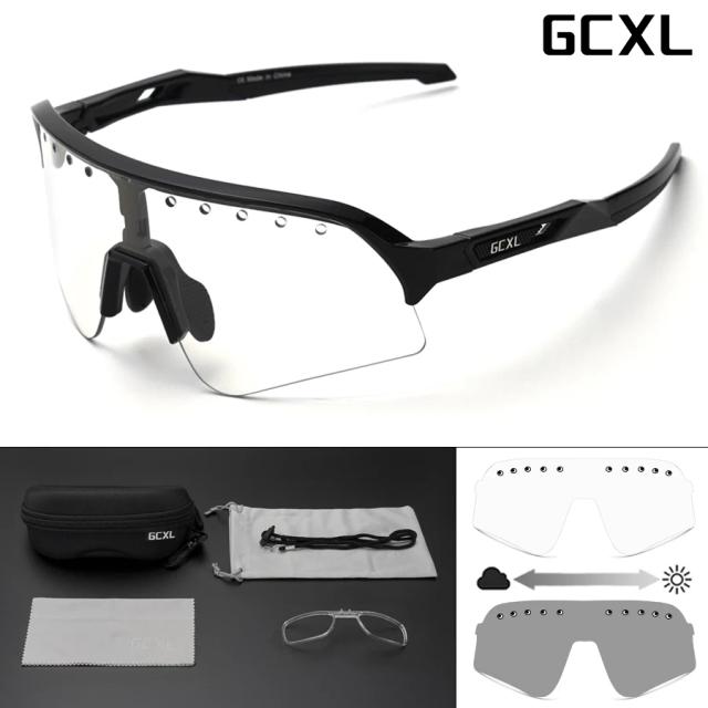 Óculos de Segurança GCXL para Ciclismo e Esportes ao Ar Livre com Proteção UV400 e Estilo Multi-Cores