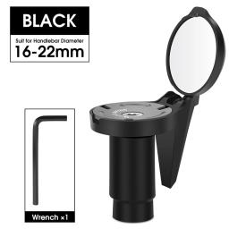 West Biking-Bicicleta Espelho Retrovisor, Guiador End Mirror, Pequeno Convexo, Ciclismo Espelho, 360 Ajustável, MTB Road Bike Acessórios - Image 3