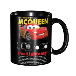 Eu sou relâmpago carros Mcqueen café copo, caneca clássica bonito dos desenhos animados do carro, presente - Image 1