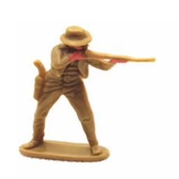 Simulação de cowboy pessoas, cena decoração, miniatura cena, 4 partes - Image 6