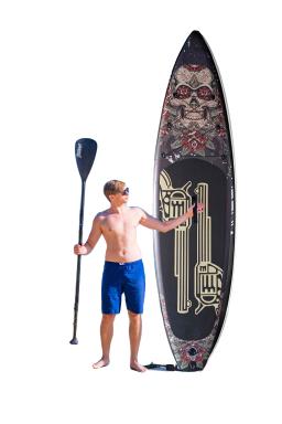 Gun & Rose Design Prancha de Surf com Lash Fins e Bag, Surf Board, Equilíbrio, Power Jet, Preto, Legal, Nova Moda, 2024 - Image 6