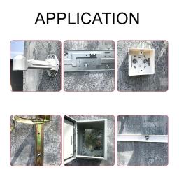 Mini Steel Nail Gun, Manual Power Rivet Gun, Home DIY Wall Fastener, Âncora de parede de teto Dispositivo de entalhamento de fio Ferramentas de aço - Image 6