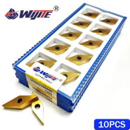 VNMG VNGA 160404   08 12A ferramenta PCD de torneamento é usada para alumínio, cobre e fibra de carbono, ferramentas CBN são usadas para processamento de aço duro - Image 4