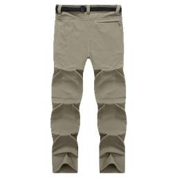 Calças elásticas de secagem rápida de quatro lados, calças masculinas de alpinismo ao ar livre leve e fina, respirável elástica de verão - Image 3