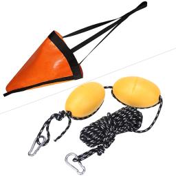 Kayak Boat Leash Rope com bola flutuante, gancho de aço inoxidável, pesca à deriva acessório - Image 4