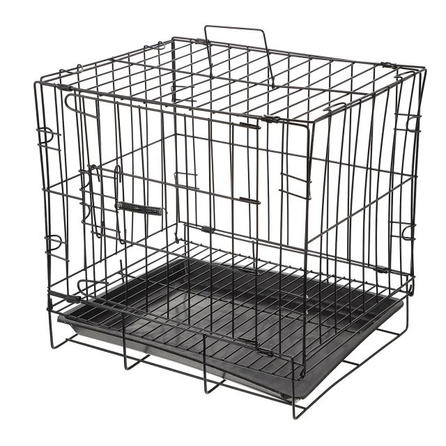 Canil de Metal Dobrável: Gaiola Grande para Cães e Gatos, Ideal para Viagens e Treinamento, Refúgio Confortável para Animais e Coelhos.