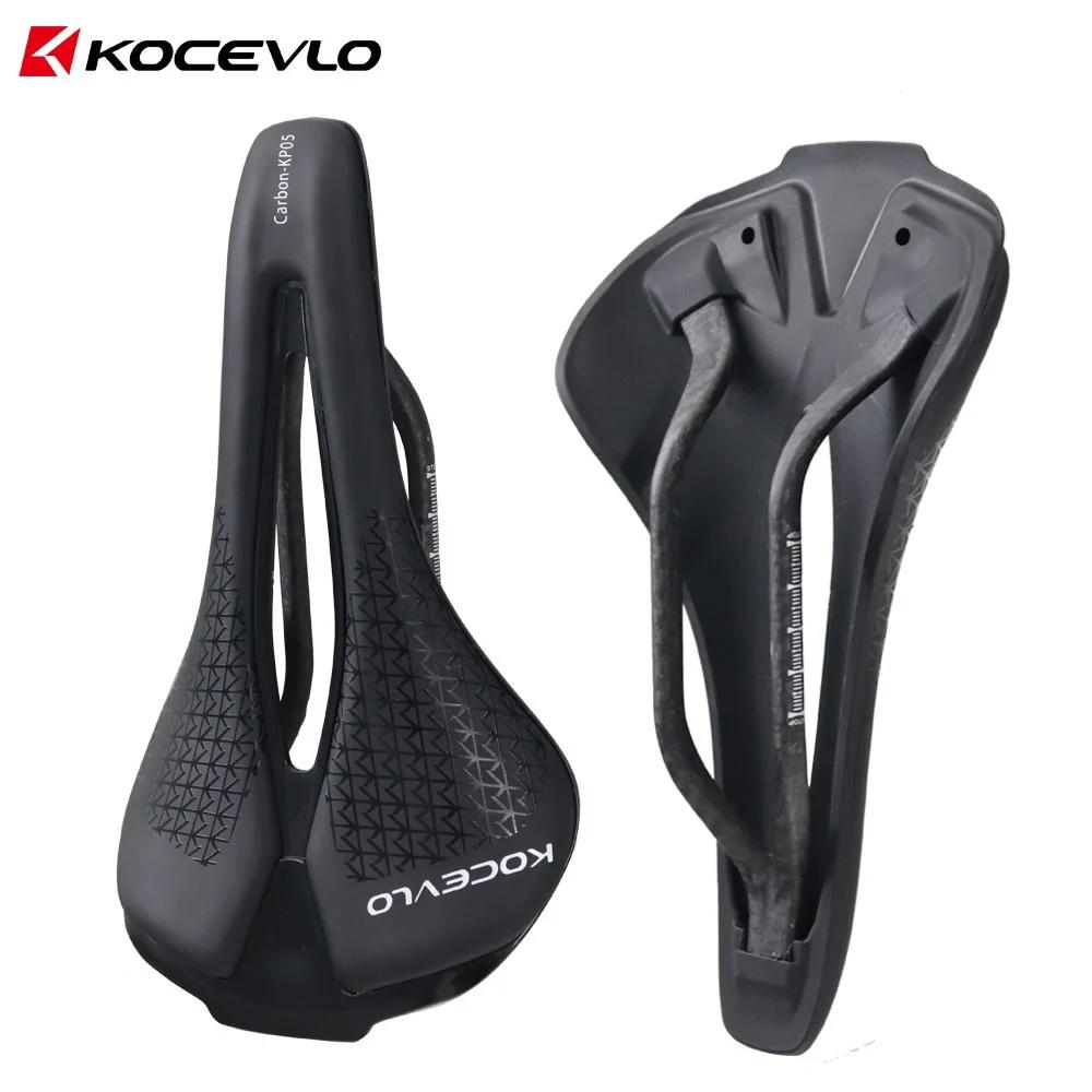 KOCEVLO-Assento de bicicleta acolchoado, Sela MTB, confortável e macia almofada, assento de bicicleta, couro PU, assento de equitação - Image 1