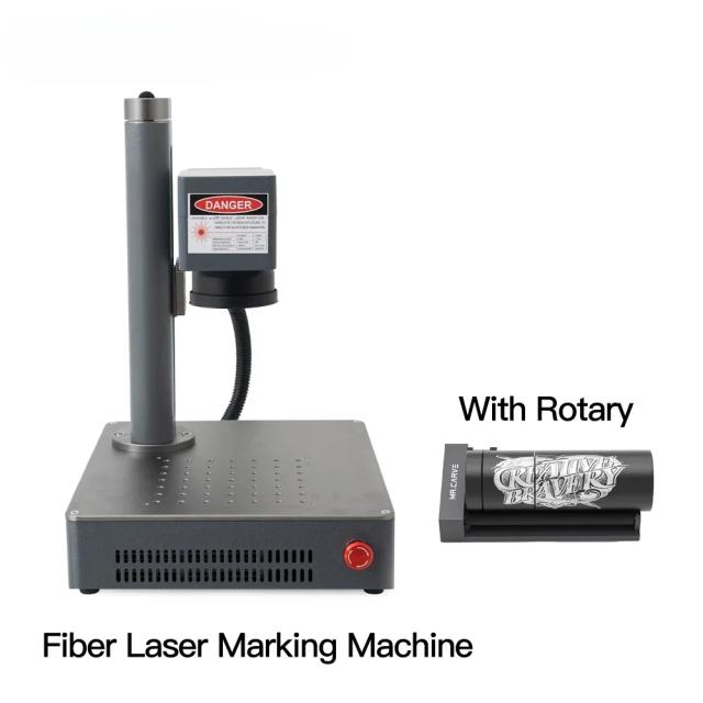 Gravador a Laser de Fibra Fonland 20W para CNC DIY: Impressão Rápida de Logotipos em Joias, Plástico, Metal e Cerâmica