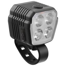 Bicicleta LED Luz Frontal com Chifre, Farol de Bicicleta, Carregamento USB, Acessórios de Ciclismo, 2 em 1, 7 Modos de Luz - Image 2