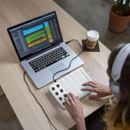 M-VAVE-Pad controlador MIDI sem fio, teclado de percussão adequado, USB-C Interface, design portátil, pequeno Midi Pad para iniciantes - Image 6