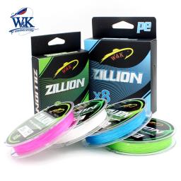 Seabass pesca em 150m x8 linhas pe trançadas para barco jigging fiação linha de carretel de baixo perfil rosa azul verde linha de pesca - Image 1