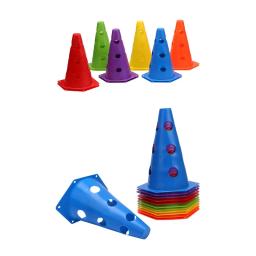 Cone do sinal do futebol para o treinamento do futebol, obstáculos, desgaste-resistente, balde, Footwork, barreira, marcador, roadblock, logotipo, 23cm - Image 2