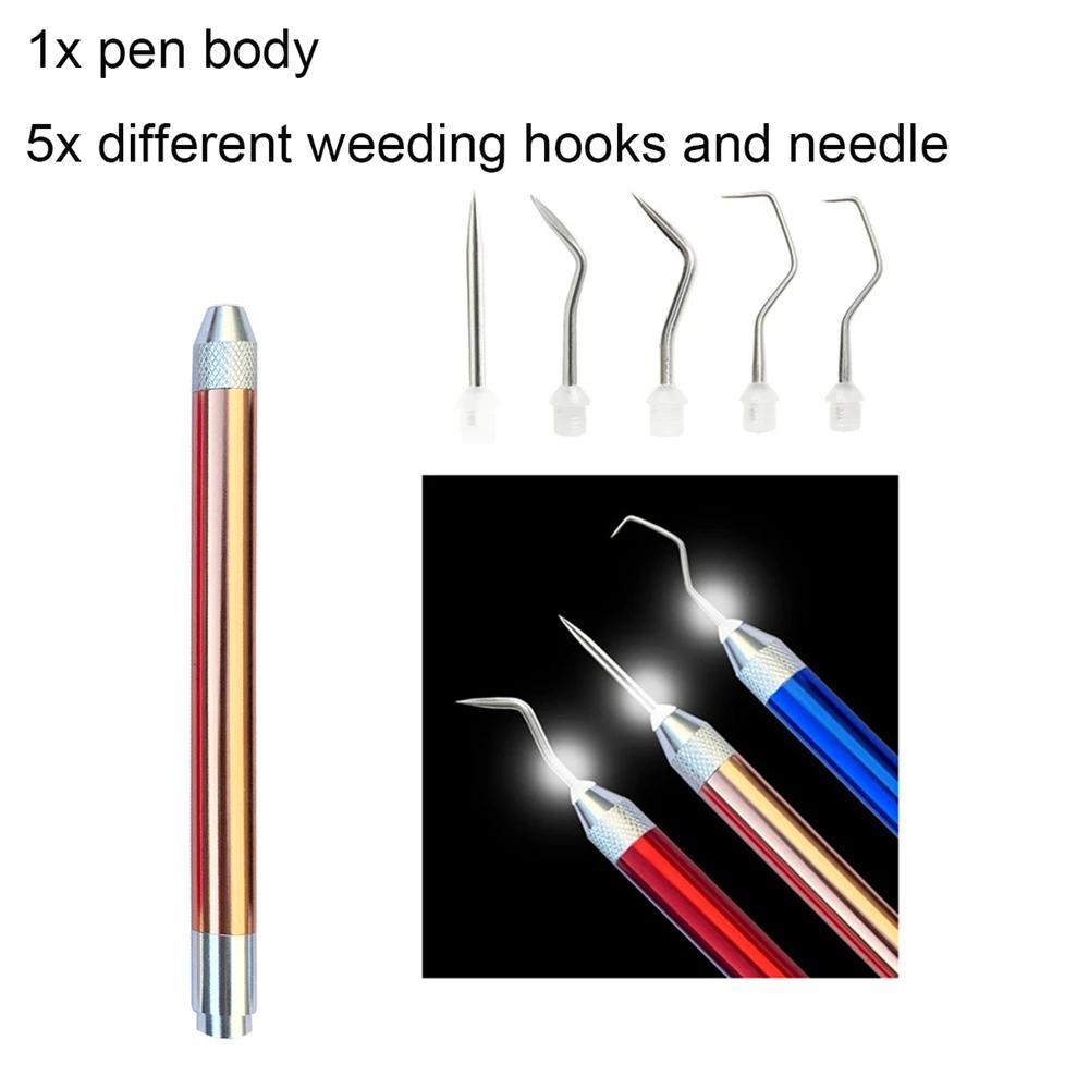 Vinyl Weeding Tools Kit com luz LED, Silhouette Relief Maker portátil, suprimentos artesanais, removedor de papel, DIY Acessórios - Image 1