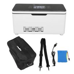 Mini refrigerador portátil com tela táctil, refrigerador ajustável para refrigerar - Image 1