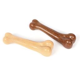 Brinquedo de mastigação de cães interativo não tóxico natural, Quase indestrutível, Osso de mastigação para cães médios e grandes, Cachorro - Image 3