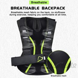Motocicleta Ciclismo hidratação Pack, grande capacidade mochila de água motocross, malha respirável, moto bicicleta Toolkit, reflexivo, novo - Image 5
