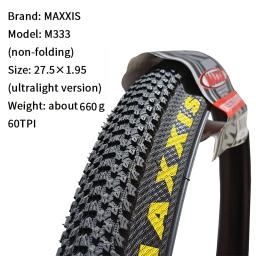 Maxxis m333 pace mtb pneu de bicicleta 26*1.95 26*2.1 27.5x1.95 27.5x2.1 29x2.1 29er mountain bike pneu fio de aço bicicleta 1pc - Image 4