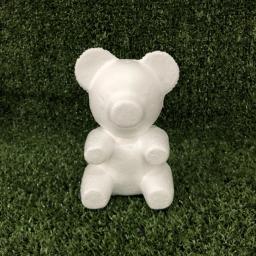 Poliestireno Isopor Urso, Molde de urso branco para casamento, Dia dos Namorados, Decoração para casa - Image 4