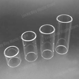 1pcs Vidro guitarra slide cristal guitarra vara guitarra slide longo comprimento 28mm/50mm/60mm/70mm inradius Acessórios de guitarra - Image 2