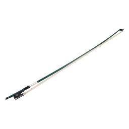 Arco de violino de fibra de carbono Round Stick Sapo ébano, crina branca, bem equilibrada, 4 cordas, violino acessórios - Image 3