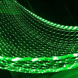 Luz LED Net Mesh String, Cortina De Janela, Árvore De Natal, Luz De Fadas, Festa De Casamento, Cortina De Guirlanda, Plug UE, 220V - Image 1