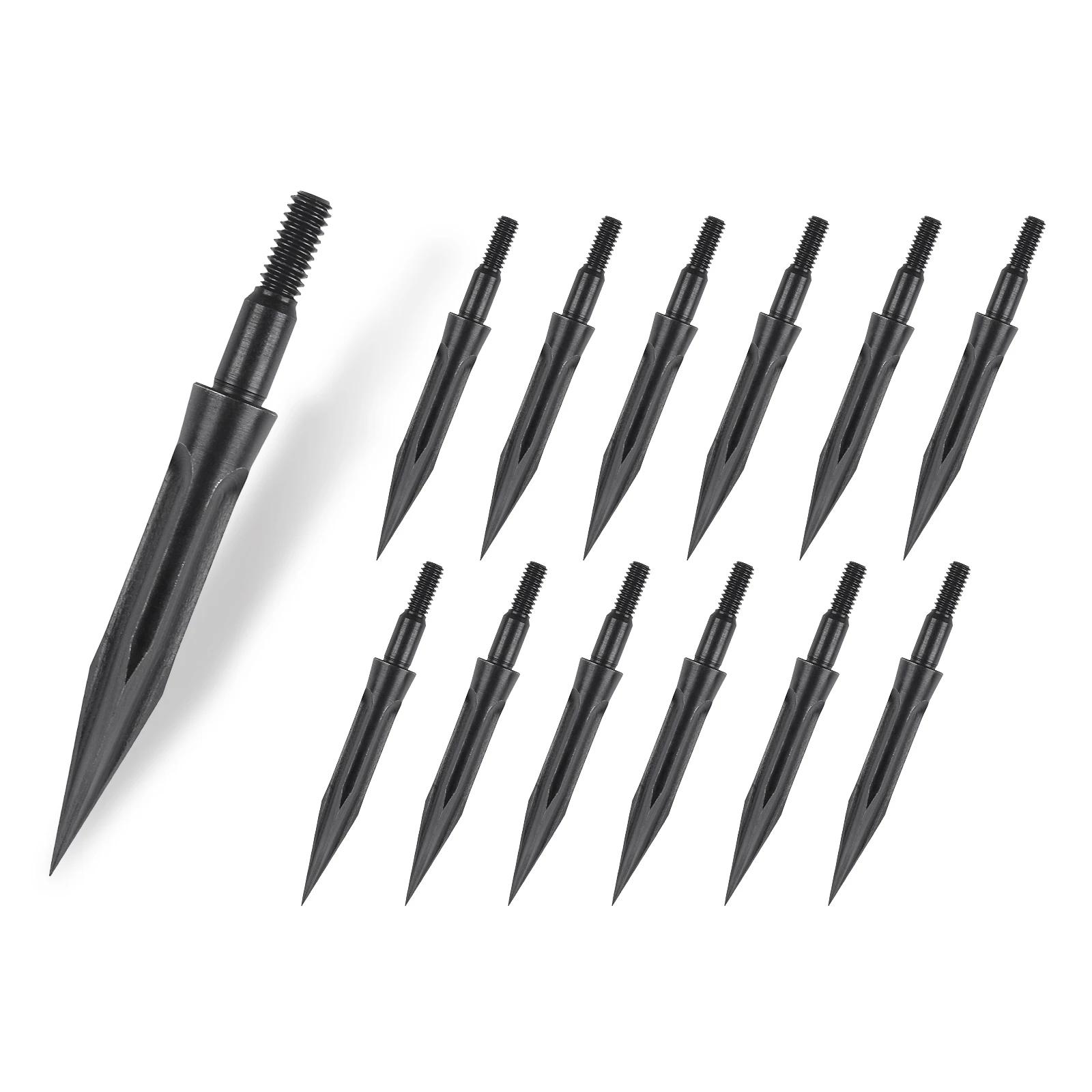 Ponto do campo do parafuso para arco e flecha, 12pcs, 125 grãos, id4.9 mm, seta, arco e flecha acessórios - Image 1