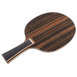 Bing Pong Bat Raquete De Tênis De Mesa, Base De Lâmina De Bat, alta Qualidade Ebony Raquete De Tênis De Mesa, Paddle Bottom Plate, 7-Ply - Image 2