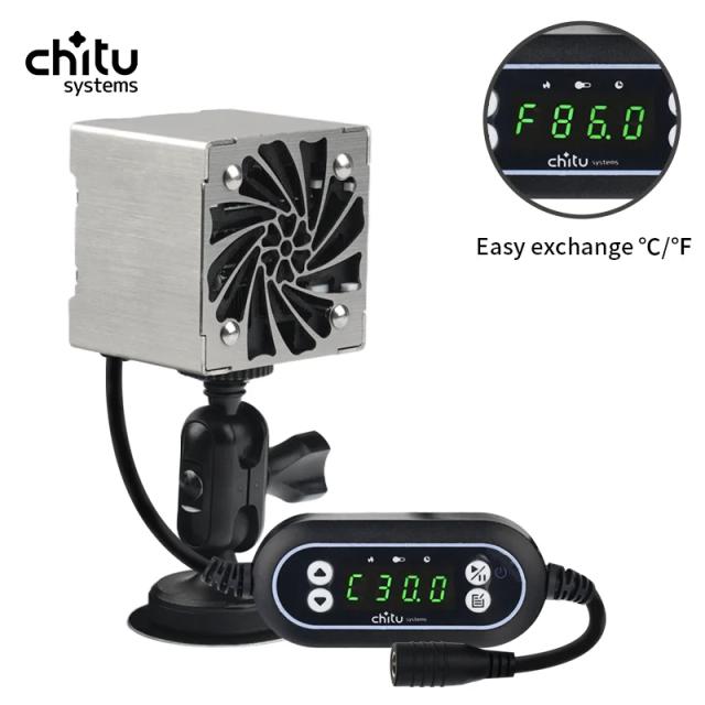 Chitu Systems Mini Aquecedor para Impressoras 3D de Resina Anycubic e ELEGOO com Acessórios Creality