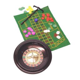 Conjunto de jogo de roleta com 100 fichas e tapete de mesa para bar jogo noturno adulto - Image 2