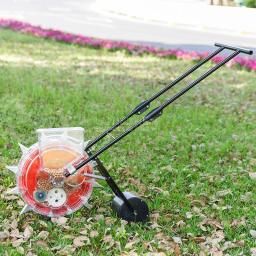 DIY Planta Hand-Propelled Semeador, Disseminatos Sementes, Algodão Soja Amendoim e Milho, Rolo Rotary Semeador, Precision Planter - Image 5