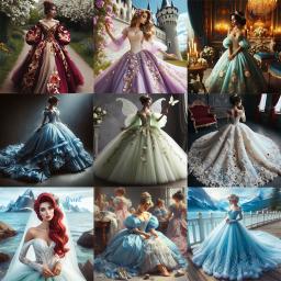 Disney-Princess Kit Pintura De Diamante, Pintura A Óleo, Handmade DIY, Mosaico De Arte, Decoração De Casa, Cor, Bordado, Novo, 5D, DIY, 2024 - Image 1