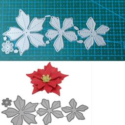 Flor Metal Corte morre Molde, Scrapbooking Decoração, Artesanato De Cartões De Papel, Lâmina De Molde De Faca, Soco Modelo, Estênceis De Relevo - Image 3