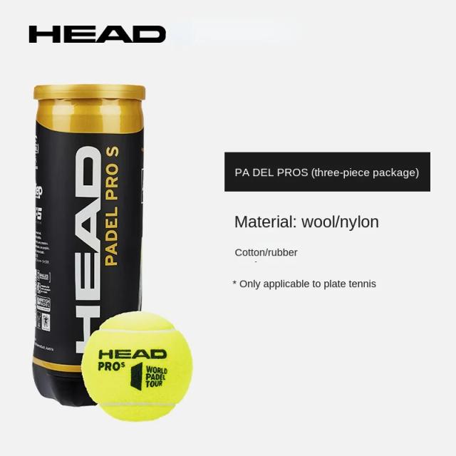 Treinamento Profissional de Padel: Conjunto com 4 Tubos de Cabeça e Bolas de Tênis Elásticas 575713 para Jogo