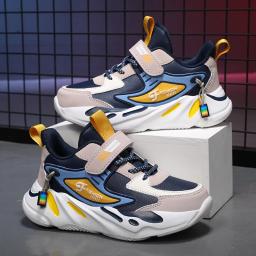 Tênis casual antiderrapante para meninos, tênis infantil, tênis de corrida esportiva, crianças, estudantes - Image 1