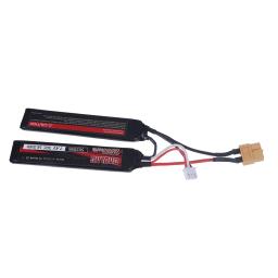 Lipo Battery 2s Water Gun Split Connection Battery, Xt60 para Mini Airsoft BB Air Pistol, brinquedos elétricos, peças de armas, 7.4V, 2500mAh - Image 5