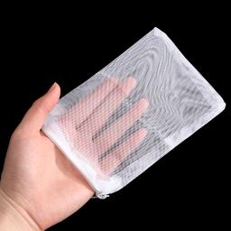 1pc tanque de peixes malha saco de filtro de aquário saco com zíper lagoa líquida bio bola isolamento de carbono ativo saco de armazenamento acessórios - Image 2
