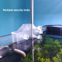 Suporte ajustável para aquário, Universal Fish Tank Light Holder, suporte da lâmpada, pendurado Kit, acessórios LED, 2 pcs - Image 5