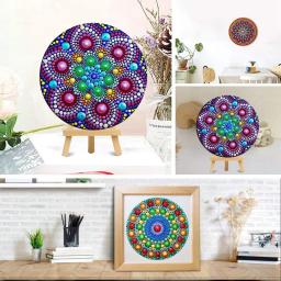 Mandala Dotting Tools Set, Pintura Stencil, Artes Suprimentos, Kits de Ferramentas, Incluindo Modelos de Estêncil, Mini Cavalete, 45 Pcs - Image 2