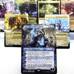 Cartões BLB BLC MH3 OTP HOLO7-I02 Tcg proxys Magical Three Tree City Ygra, Eater of All Maha, as Sua Penas Noite Reunir - Image 2