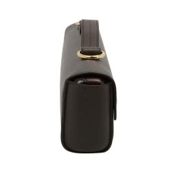 Estojo portátil para armazenamento de flauta, bolsa de ombro, acessórios para instrumentos de sopro, marrom e preto, 16 ou 17 furos - Image 6