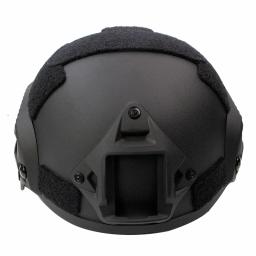 BOOIU-ACH Capacete tático com proteção auricular, plástico ABS ajustável, montagem frontal NVG, trilho lateral, MICH 2000, 3mm - Image 3
