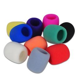 Pára-brisa e vento escudo capa, grossa, lavável, misturar cores, esponja microfone set, espuma de substituição, DJ palco, 1 pc - Image 3