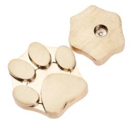 Forma de carimbo de pata de latão, forma de urso, garra de economia, ferramenta de marca de madeira, relevação térmica, 2/4/5/6cm, artesanato, 1 peça - Image 5