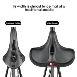 West bike-sela confortável e ergonómica bicicleta, assento mtb, amortecedor, confortável, acessórios de mountain bike - Image 6