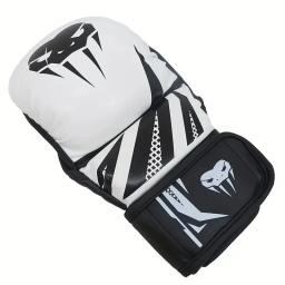 Profissional MMA Meio-Dedo Lutando Luvas De Boxe, Espessado Sanda Luta Livre, Treinamento De Artes Marciais Mistas - Image 2