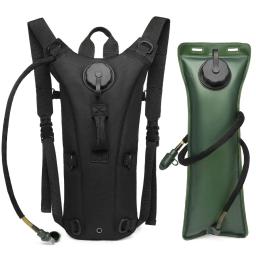 Mochila Outdoor com Bolsa de Água para Homens, Bolsa Tática, Molle, Impermeável, Caça, Caminhada, Ciclismo, Viagem, Escalada, Camping, 3L - Image 1