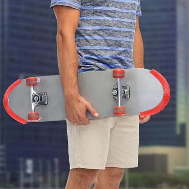 Borda Protetora para Skate: 2 Peças para Reduzir Fricção em Decks de Longboard e Cruiser